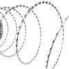 Razor Wire Helical Wire Roll Galvanized Steel 197'