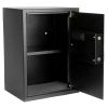 E50EA Home Use Electronic Password Steel Plate Safe Box Black