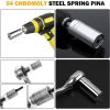 2PCS/SET Universal Torque Wrench Head Set Socket Sleeve 7-19mm Power Drill Ratchet Bushing Spanner Key Magic Multi Hand Tools