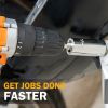 2PCS/SET Universal Torque Wrench Head Set Socket Sleeve 7-19mm Power Drill Ratchet Bushing Spanner Key Magic Multi Hand Tools