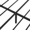 Best selling Bedroom Furniture Metal Platform Bed Frame with Wooden Headboard and Footboard with USB