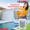 5 Core Outdoor Speaker Wired Waterproof System Wall Mounted Indoor Outside Patio Backyard Surround Sound Home Exterior WINDOW
