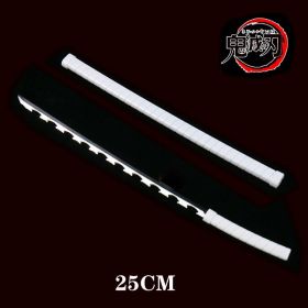 25cm Kimetsu No Yaiba Sword Weapon Demon Killer Tomioka Yoshio Role-playing Sword Anime Ninja Sword PU Weapon Props (Color: gui dao-5)