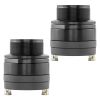 5 Core Tweeter for Car Audio 2 Pieces Black 3.5 Inch Super Bullet Tweeters Speakers 125W RMS 4 Ohm in Black Pro Audio Twitter - TW ND 01 1PC