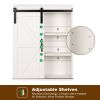 Farmhouse Wood Wall Storage Bathroom Cabinet