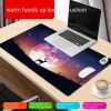 Heated mouse pad Cute electric heat insulation table pad Student dormitory artifact multi-function office large heating pad
