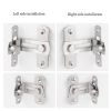 90 Degree Hasp Latches Stainless Steel Sliding Barn Door Chain Locks Security Tools Hardware