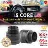 5 Core Tweeter for Car Audio 2 Pieces Black 3.5 Inch Super Bullet Tweeters Speakers 125W RMS 4 Ohm in Black Pro Audio Twitter - TW ND 01 1PC